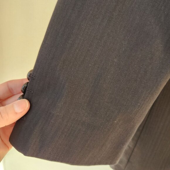 Hugo Boss Black Wool Blazer Jacket Suit Jacket Two Button Closure Men's 38R - Picture 4 of 11